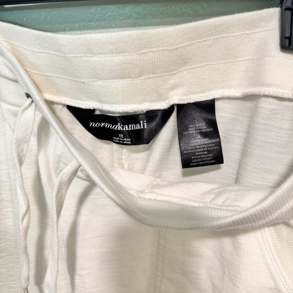 Norma Kamali Capri Pant Size L 100% Cotton - Picture 3 of 4